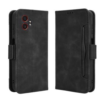 Funda tipo billetera con tarjetero para Samsung Galaxy XCover7 Pro - Negra