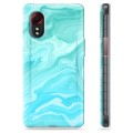 Funda de TPU para Samsung Galaxy Xcover 5 - Mármol Azul