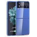 Carcasa de Plástico para Samsung Galaxy Z Flip3 5G - Transparente
