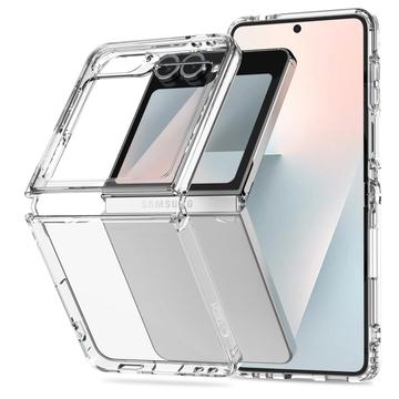 Carcasa Híbrida Tech-Protect Flexair para Samsung Galaxy Z Flip6/Flip7 FE - Transparente