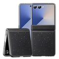 Funda con estampado de estrellas Samsung Galaxy Z Flip7 Dux Ducis Stex - Negro