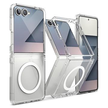 Funda híbrida magnética Ringke Fusion para Samsung Galaxy Z Flip7 - Transparente