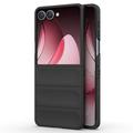 Carcasa de TPU Rugged para Samsung Galaxy Z Flip7 - Negro