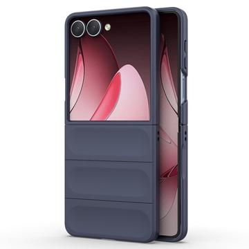 Carcasa de TPU Rugged para Samsung Galaxy Z Flip7 - Azul Oscuro