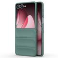 Carcasa de TPU Rugged para Samsung Galaxy Z Flip7 - Verde