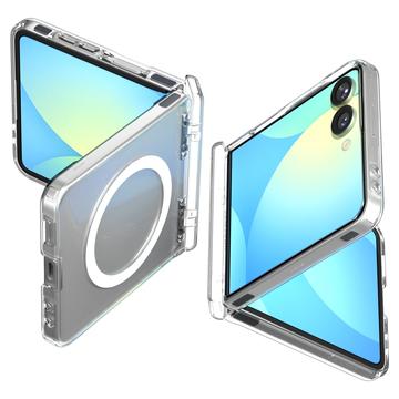Funda Samsung Galaxy Z Flip7 Spigen Ultra Hybrid Pro MagFit - Transparente