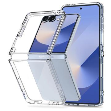 Carcasa Híbrida Tech-Protect Flexair para Samsung Galaxy Z Flip7 - Transparente