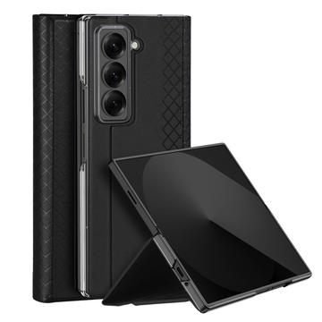 Funda con Tapa Dux Ducis Bril para Samsung Galaxy Z Fold Special - Negro