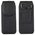 Funda Horizontal de Cuero para iPhone 11 Pro - Negro