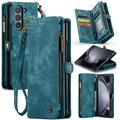 Samsung Galaxy Z Fold6 Caseme 008 2-in-1 Multifunctional Wallet Case - Blue
