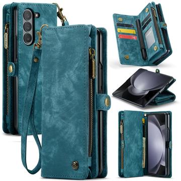 Samsung Galaxy Z Fold6 Caseme 008 2-in-1 Multifunctional Wallet Case - Blue