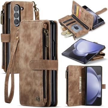 Funda Multifuncional Caseme C30 para Samsung Galaxy Z Fold6 - Marrón