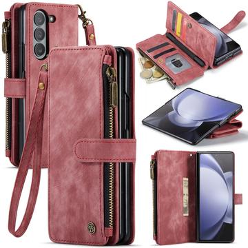 Funda Multifuncional Caseme C30 para Samsung Galaxy Z Fold6 - Rojo