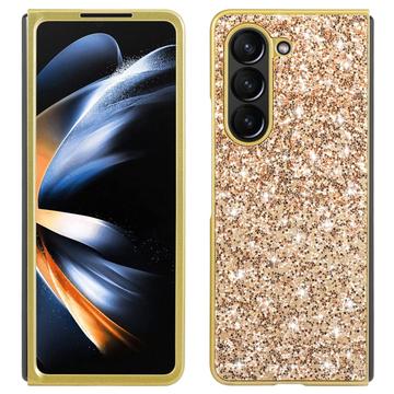 Funda Híbrida Glitter Series para Samsung Galaxy Z Fold6 - Dorado