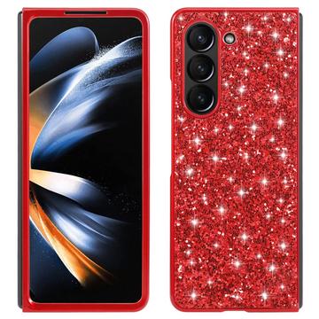 Funda Híbrida Glitter Series para Samsung Galaxy Z Fold6 - Rojo