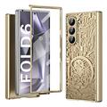 Funda de plástico galvanoplastia Samsung Galaxy Z Fold6 Mechanical Legend - Oro