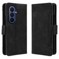 Funda tipo billetera con tarjetero para Samsung Galaxy Z Fold7 - Negra