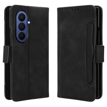 Funda tipo billetera con tarjetero para Samsung Galaxy Z Fold7 - Negra