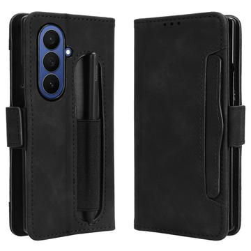 Funda tipo billetera con tarjetero para Samsung Galaxy Z Fold7 - Negra