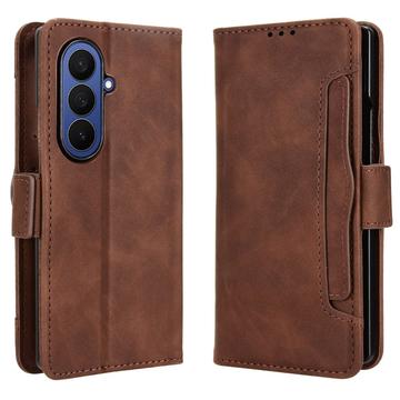 Funda tipo billetera con tarjetero para Samsung Galaxy Z Fold7 - Marrón
