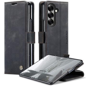 Funda Caseme Serie 013 para Samsung Galaxy Z Fold7 - Estilo Cartera - Negro