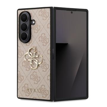 Funda híbrida Guess 4G Big Metal Logo para Samsung Galaxy Z Fold7 - Rosa