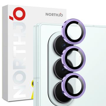 Samsung Galaxy Z Fold7 Northjo Juego de protectores de lentes para cámaras - Púrpura