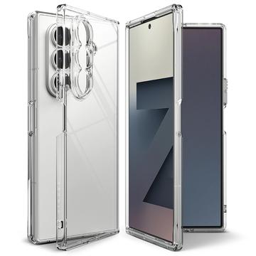 Carcasa Híbrida Ringke Fusion para Samsung Galaxy Z Fold7 - Transparente