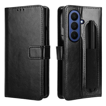 Funda de cartera con soporte para Samsung Galaxy Z Fold7 - Negro