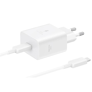 Adaptador de corriente USB-C Samsung Super Fast EP-T4511XWEGEU - 45W - Blanco