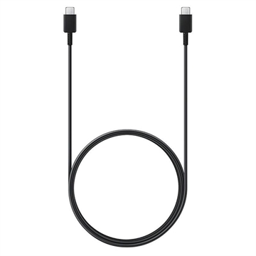 Cable Samsung USB-C / USB-C EP-DX310JBE - 3A, 1.8m - Bulk - Negro