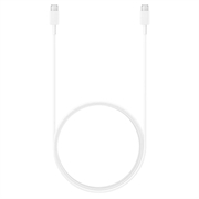 Cable USB-C / USB-C de Samsung EP-DX310JWE - 3A, 1.8m - A granel - Blanco