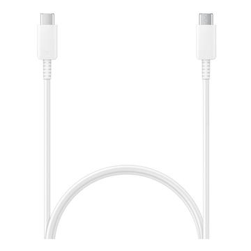 Cable USB-C a USB-C de Samsung EP-DN975BWEGWW - 1m, 5A, 100W - Blanco