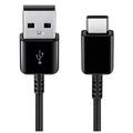 Cable de datos USB / USB-C de Samsung EP-DW720CBE - 1.5m - A granel - Negro