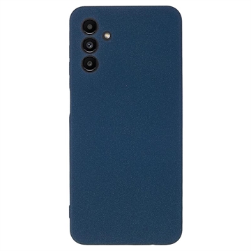 Carcasa de TPU Sandstone Series para Samsung Galaxy A04s/A13 5G - Azul Oscuro