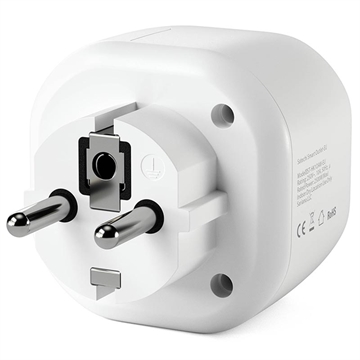 Enchufe inteligente Satechi - Compatible con Apple HomeKit - Blanco