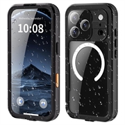 Funda resistente al agua IP68 Shellbox M Series para iPhone 17 Pro - Funda de inmersión compatible con MagSafe - Negro