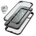 Carcasa Híbrida Shine&Protect 360 para iPhone 11 Pro - Negro / Claro