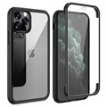 Carcasa Híbrida Shine&Protect 360 para iPhone 11 Pro Max - Negro / Claro