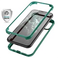 Carcasa Híbrida Shine&Protect 360 para iPhone 11 Pro Max - Verde / Claro