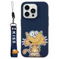 Carcasa de TPU con Correa Serie Kiss para iPhone 14 Pro