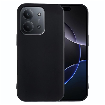 Funda de silicona antigolpes Xiaomi Redmi 15C 4G - Negro