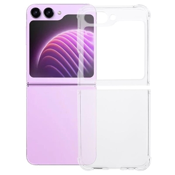 Carcasa de TPU Antichoque para Samsung Galaxy Z Flip5 - Transparente