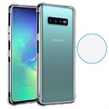 Carcasa de TPU Antichoque para Samsung Galaxy S10+ - Transparente