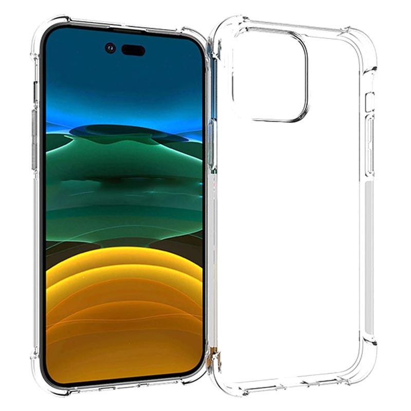 Carcasa de TPU Antichoque para iPhone 14 Pro Max - Transparente