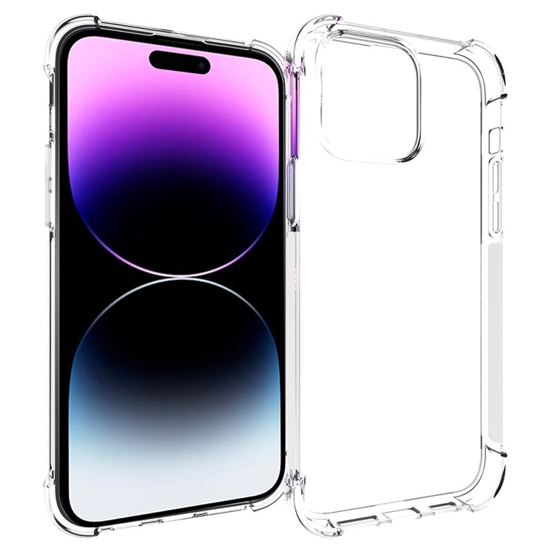 Funda de teléfono de silicona transparente a prueba de golpes para iPhone  15 Pro Max, funda protectora para cámara, 15 Plus, 15 Pro Max