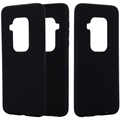 Funda de Silicona para Motorola One Zoom - Flexible y Mate - Negro