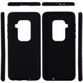 Funda de Silicona para Motorola One Zoom - Flexible y Mate - Negro
