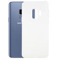 Funda de Silicona Flexible para Samsung Galaxy S9 - Blanco