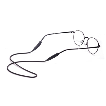 Correa de silicona para gafas - Negra